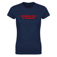 BEGGING FOR A PEGGING - WOMEN'S TEE – Navy
