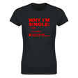 ASS IS TOO BIG, MIGHT KILL SOMEONE - WOMEN'S TEE – Black