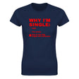 ASS IS TOO BIG, MIGHT KILL SOMEONE - WOMEN'S TEE – Navy