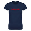 MY ANXIETY IS CHRONIC BUT THIS ASS IS ICONIC - WOMEN'S TEE – Navy