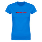 TREAT ME RIGHT - WOMEN'S TEE – Royal