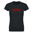 SOME CHASE GOALS. I CHASE EMOTIONALLY UNAVAILABLE MEN. - WOMEN'S TEE – Black