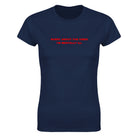 SORRY ABOUT THE VIBES I'M MENTALLY ILL - WOMEN'S TEE – Navy