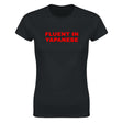 FLUENT IN YAPANESE - WOMEN'S TEE – Black