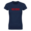 HOT GIRLS READ BOOKS - WOMEN'S TEE – Navy