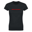 MOM'S FAVOURITE - WOMEN'S TEE – Black