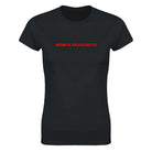 MOM'S FAVOURITE - WOMEN'S TEE – Black