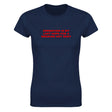 CREMATION IS MY LAST HOPE FOR A SMOKING HOT BODY - WOMEN'S TEE – Navy