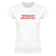 CREMATION IS MY LAST HOPE FOR A SMOKING HOT BODY - WOMEN'S TEE – White