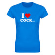 I LOVE COCK (TAILS) - WOMEN'S TEE – Royal