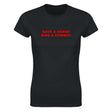 SAVE A HORSE RIDE A COWBOY - WOMEN'S TEE – Black