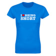 I LOVE BEING SHORT - WOMEN'S TEE – Royal