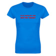 PLAY WITH MY ASS NOT MY HEART - WOMEN'S TEE – Royal