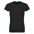I DO NOT FORGIVE AND FORGET I HATE AND REMEMBER - WOMEN'S TEE – Black
