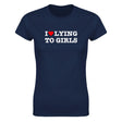 I LOVE LYING TO GIRLS - WOMEN'S TEE – Navy