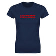 IF TITS WERE BRAINS I'D BE A GENIUS - WOMEN'S TEE – Navy