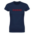 LIFE IS LIKE A DICK IT GETS HARD FOR NO REASON - WOMEN'S TEE – Navy