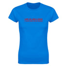 LIFE IS LIKE A DICK IT GETS HARD FOR NO REASON - WOMEN'S TEE – Royal