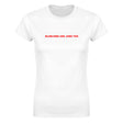 BLOWJOBS ARE JOBS TOO - WOMEN'S TEE – White