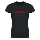 ONLY HOE I NEED IS HOE LOTTA MONEY - WOMEN'S TEE – Black
