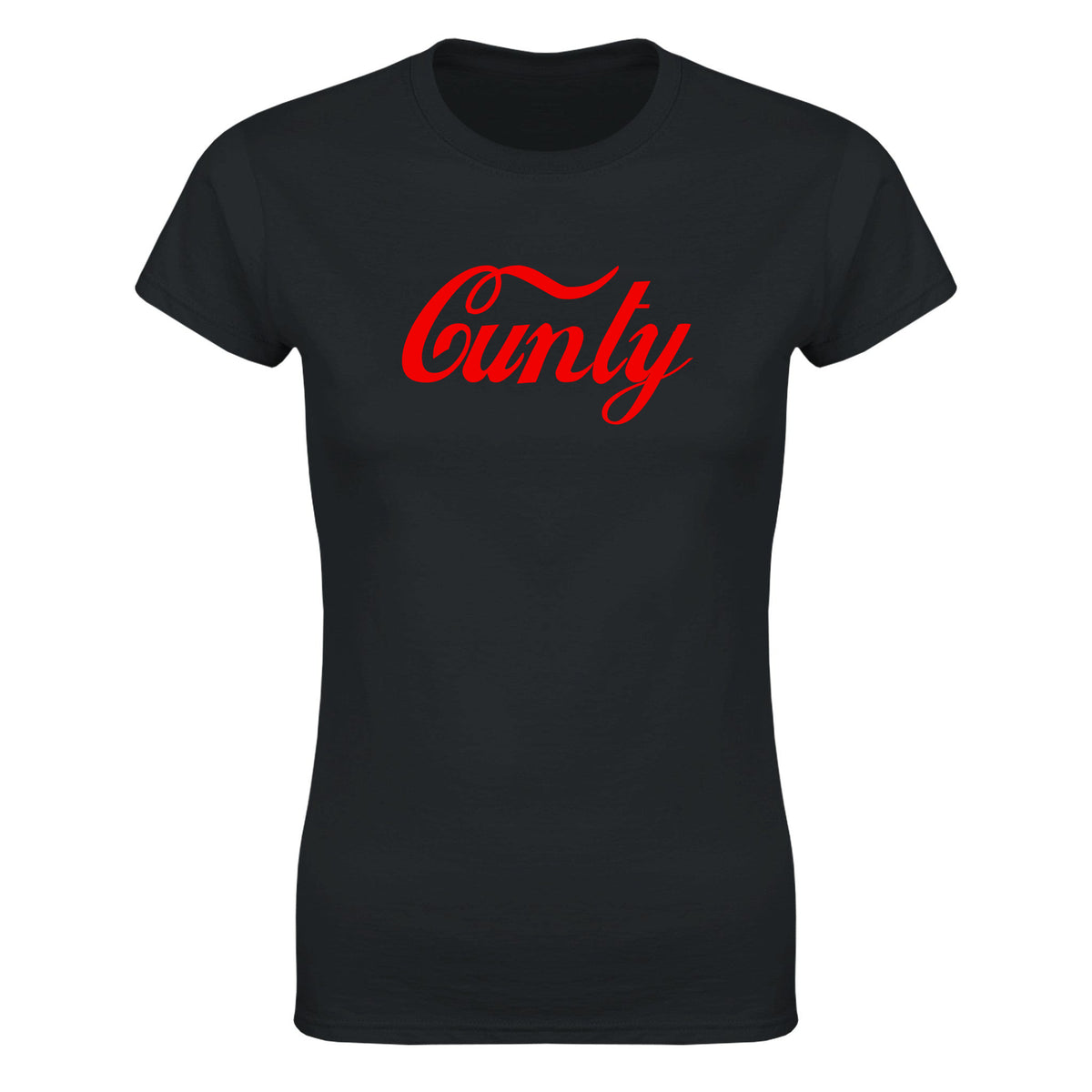 CUNTY - WOMEN'S TEE – Black