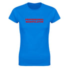 PROFESSIONAL MANIPULATOR - WOMEN'S TEE – Royal