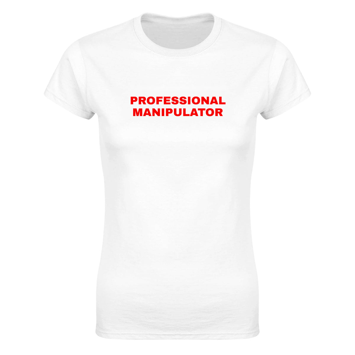 PROFESSIONAL MANIPULATOR - WOMEN'S TEE – White