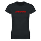 I MAY BE A HANDFUL BUT SO ARE MY TITS - WOMEN'S TEE – Black
