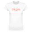 I MAY BE A HANDFUL BUT SO ARE MY TITS - WOMEN'S TEE – White