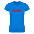 I'M NOT BULLYING YOU I'M FLIRTING - WOMEN'S TEE – Royal