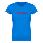 PROUD OWNER OF A V GINA - WOMEN'S TEE – Royal