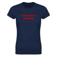 I PUT SEXY IN DYSLEXIA - WOMEN'S TEE – Navy