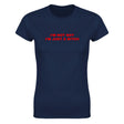 I'M NOT SHY I'M JUST A BITCH - WOMEN'S TEE – Navy