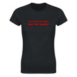 PLAY WITH MY PUSSY NOT MY HEART - WOMEN'S TEE – Black