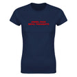 ANGEL FACE DEVIL THOUGHTS - WOMEN'S TEE – Navy