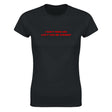 I DON'T NEED SEX LIFE F*CKS ME EVERDAY - WOMEN'S TEE – Black