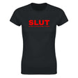 SLUT (SENSITIVE, LOVING, UNIQUE, TICKLISH) - WOMEN'S TEE – Black