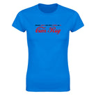 PLEASE DON'T USE THIS T-SHIRT AS A CUM RUG - WOMEN'S TEE – Royal