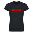 SMALL BOOBS BIG HEART - WOMEN'S TEE – Black