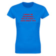 I MIGHT BE DELUSIONAL BUT AT LEAST I HAVE GREAT TITS - WOMEN'S TEE – Royal