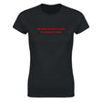 MONDAY MUST BE A MAN IT COMES TOO FAST - WOMEN'S TEE – Black