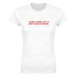 I COMMIT CRIMES JUST TO MEET A MAN IN UNIFORM - WOMEN'S TEE – White