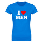 I LOVE MEN - WOMEN'S TEE – Royal