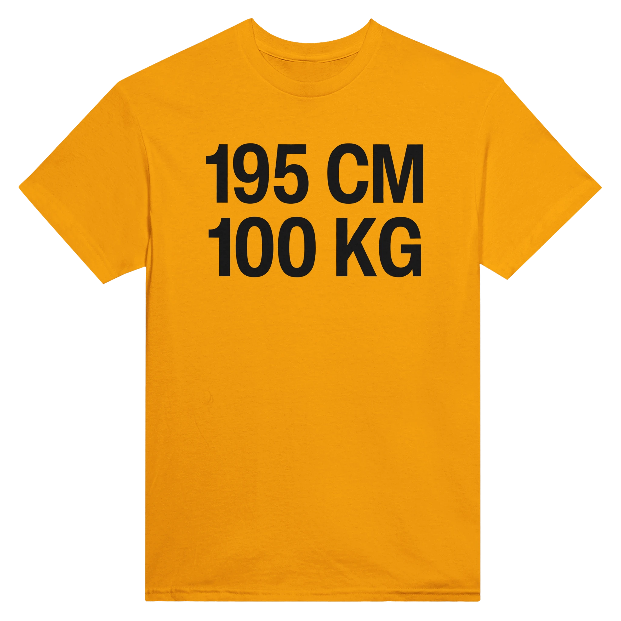 195CM 100KG - TEE – Gold