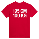 195CM 100KG - TEE – Red