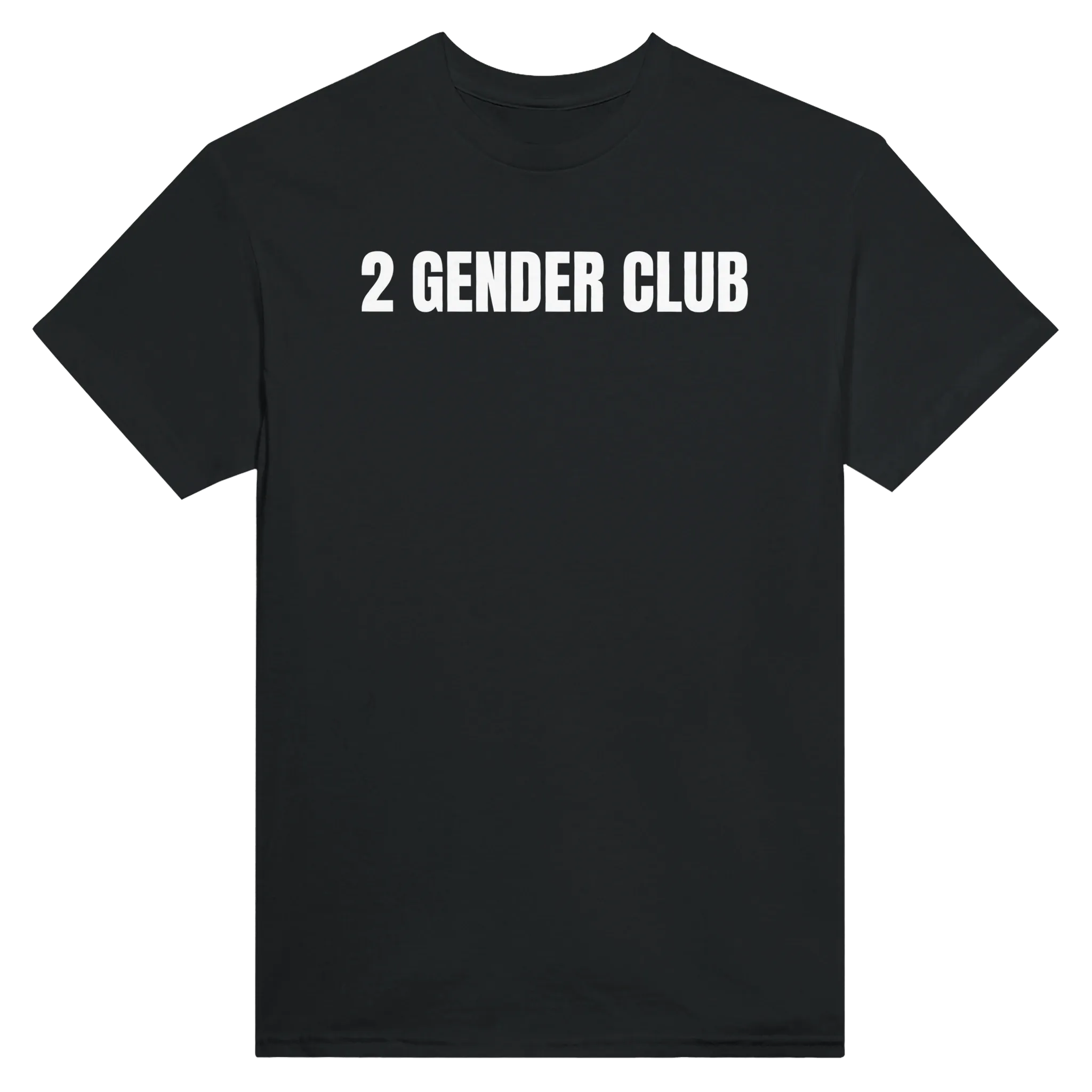 2 GENDER CLUB - TEE – Black