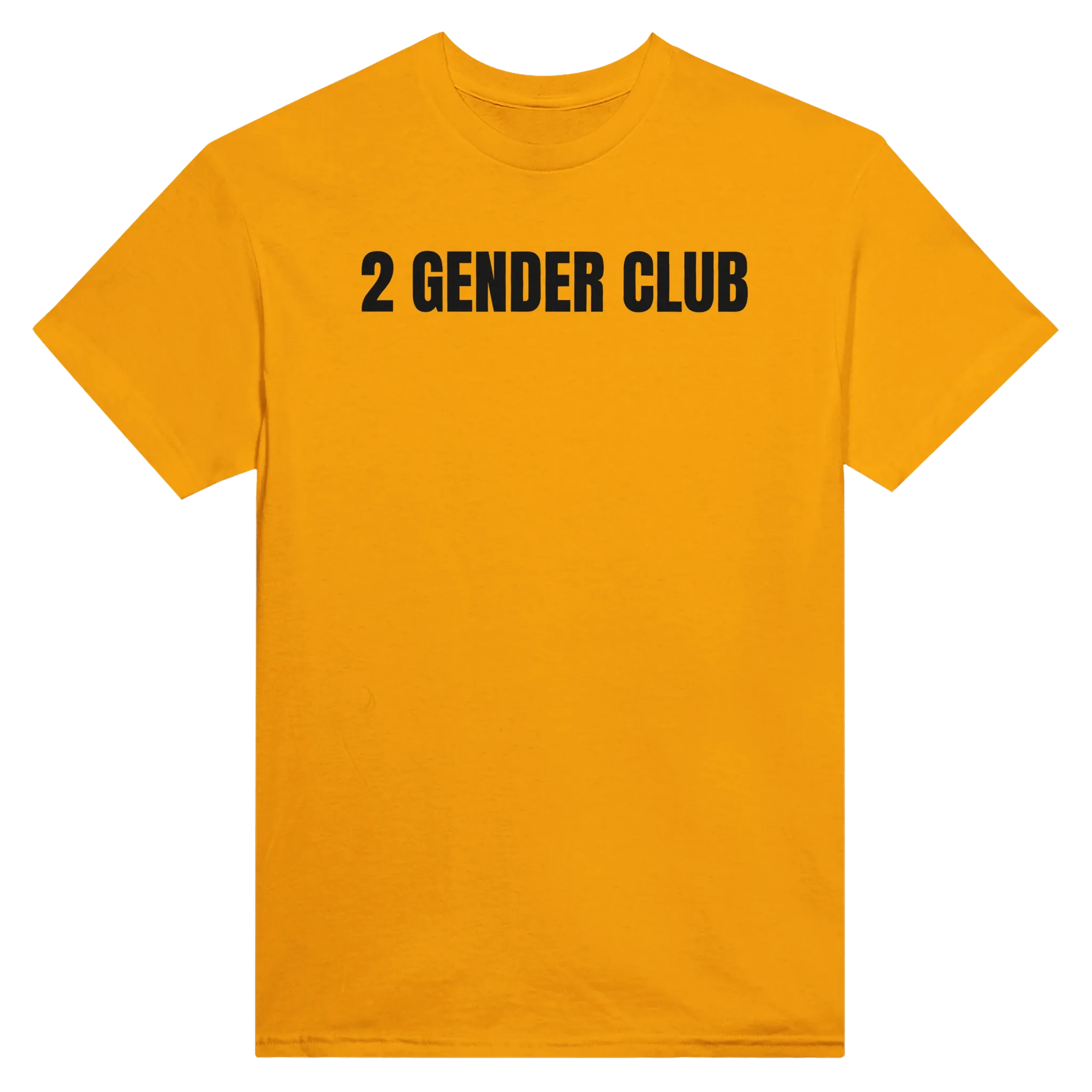 2 GENDER CLUB - TEE – Gold
