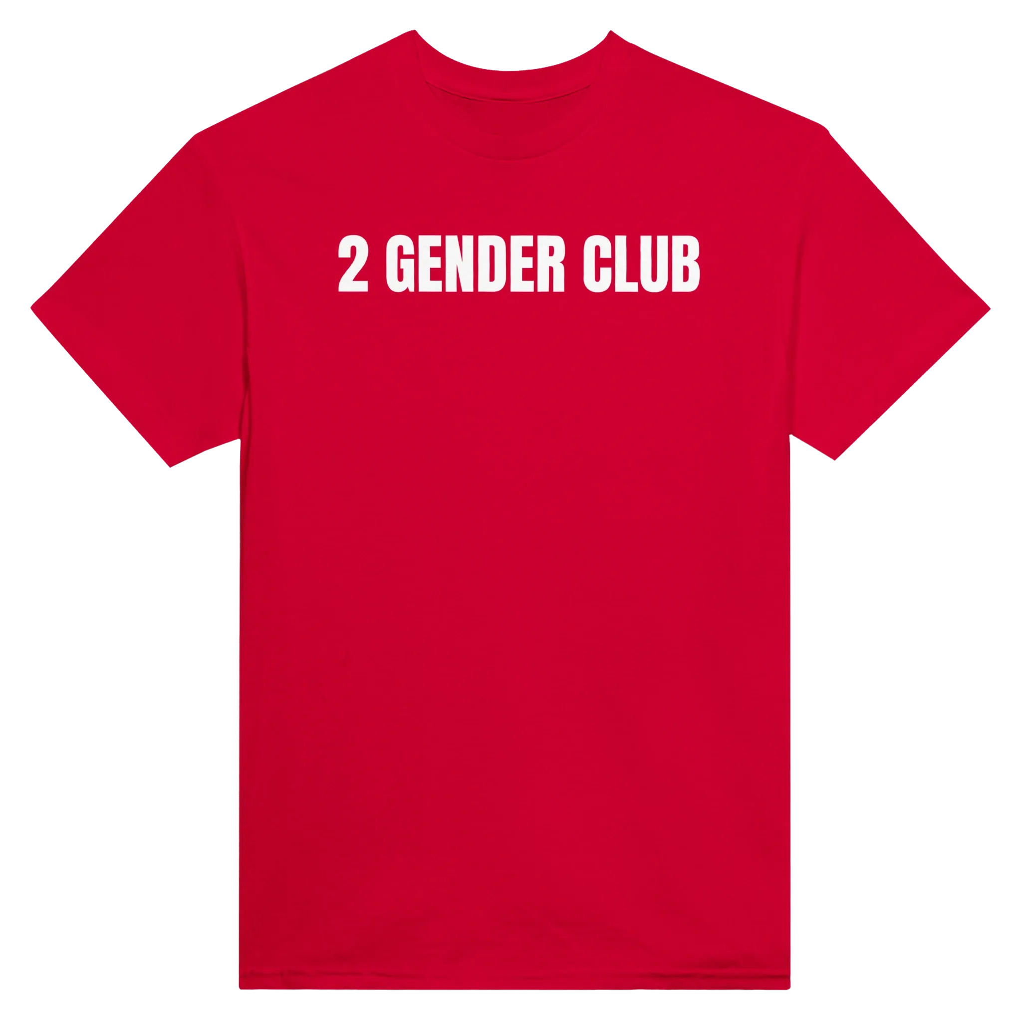 2 GENDER CLUB - TEE – Red