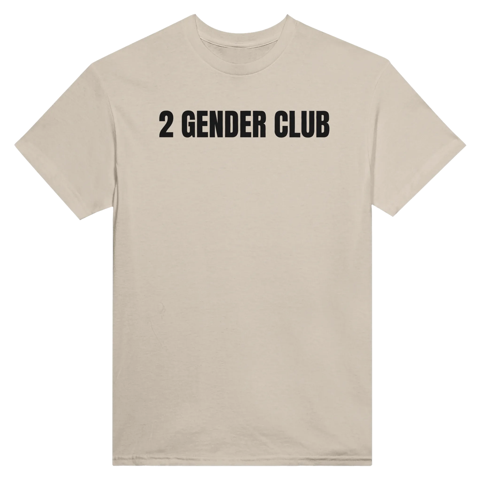 2 GENDER CLUB - TEE – Sand