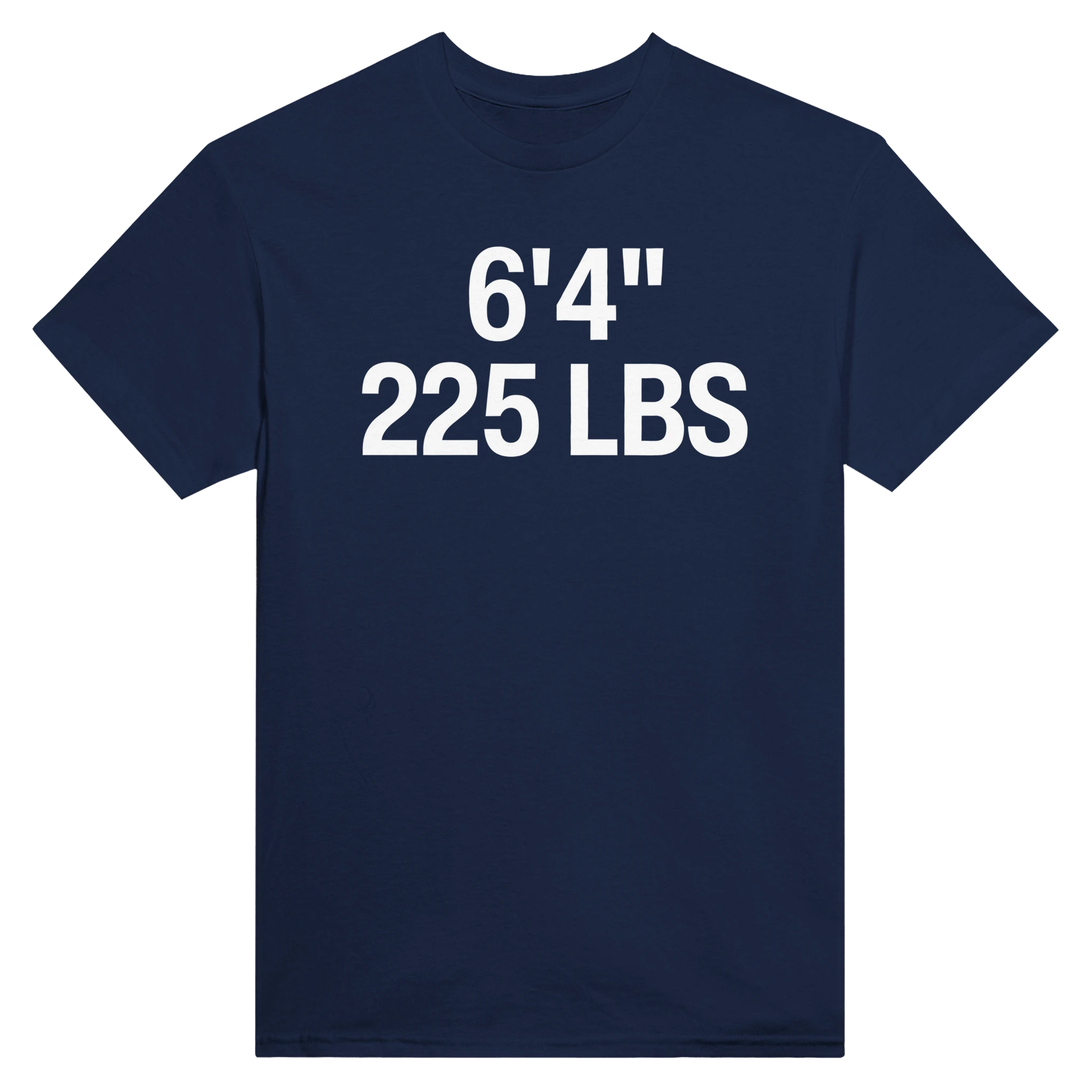 6'4" 225 LBS - TEE – Navy